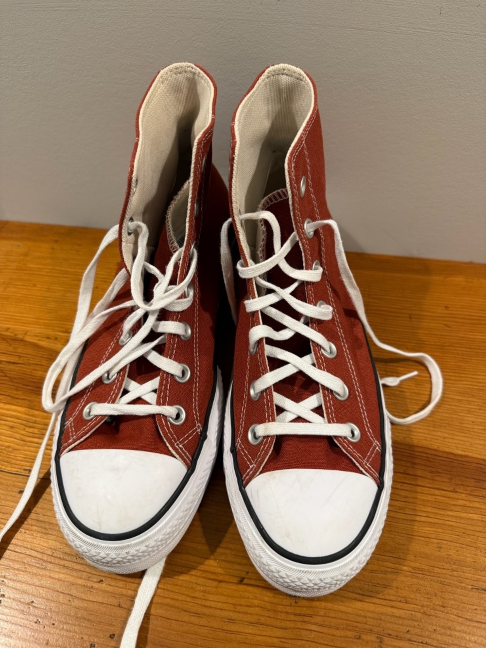 Platform high top converse